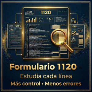 Formulario 1120: Línea por Línea