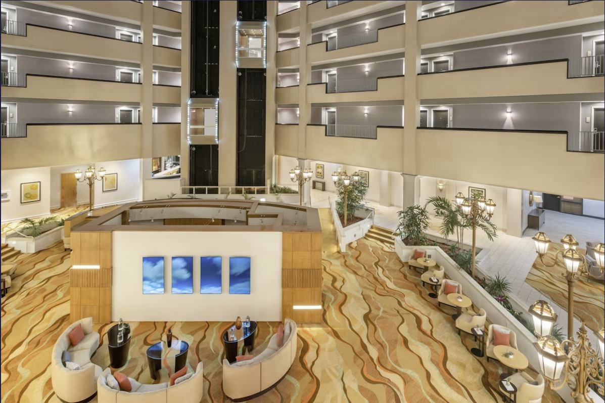 Lobby del hotel