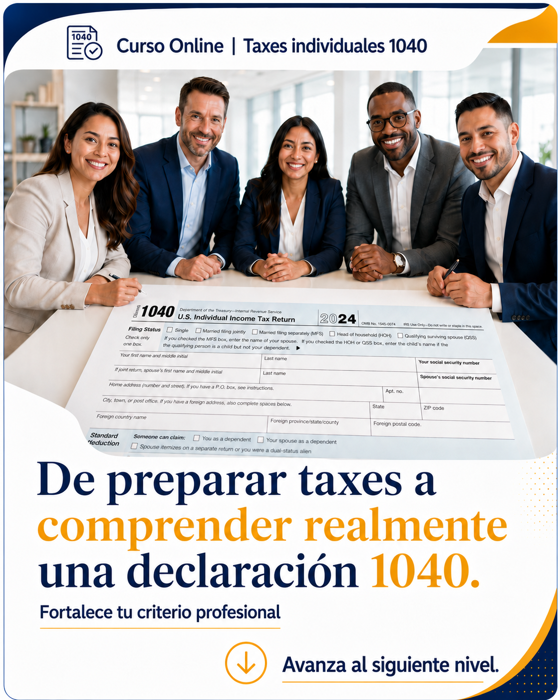 Curso Online Taxes Individuales 1040
